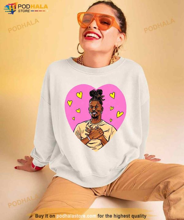 Pink Heart For Jimmy Butler Shirt