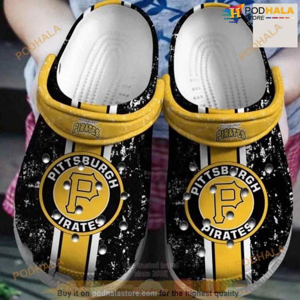 Pittsburgh Pirates Crocs Clog Shoes For Men Women