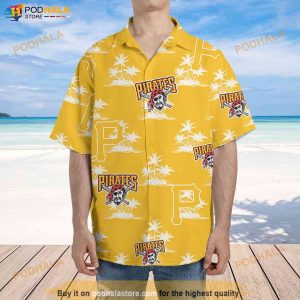Pittsburgh Pirates Hawaiian Shirt Coconut Island Pattern, Vacation Gift MLB  Fans - Bring Your Ideas, Thoughts And Imaginations Into Reality Today