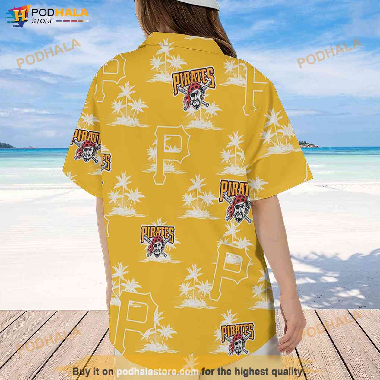 Pittsburgh Pirates MLB Hawaiian Shirt Custom Warm Nights Aloha Shirt -  Trendy Aloha