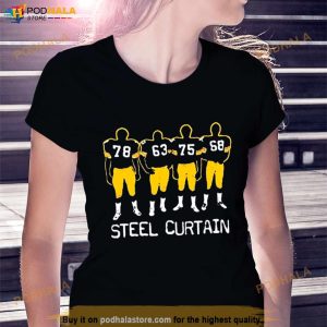 Pittsburgh Steelers Steel Curtain Shirt 3