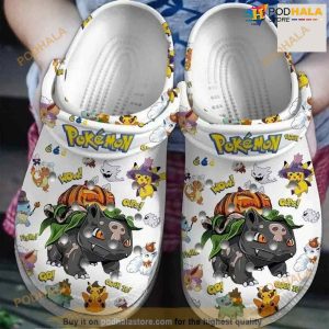 Pokemon Adult Size Crocs Clog Shoes For Fans