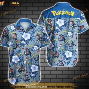 Pokemon Iii Funny Hawaiian Shirt, Aloha Shirt