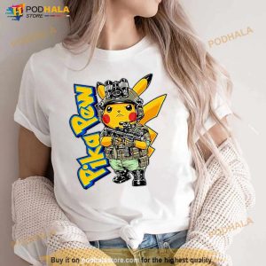 Pokemon Pika Pew Pikachu Shirt