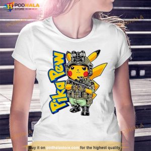 Pokemon Pika Pew Pikachu Shirt 3