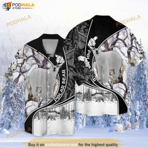 Polar Bear Funny Hawaiian Shirt, Aloha Shirt