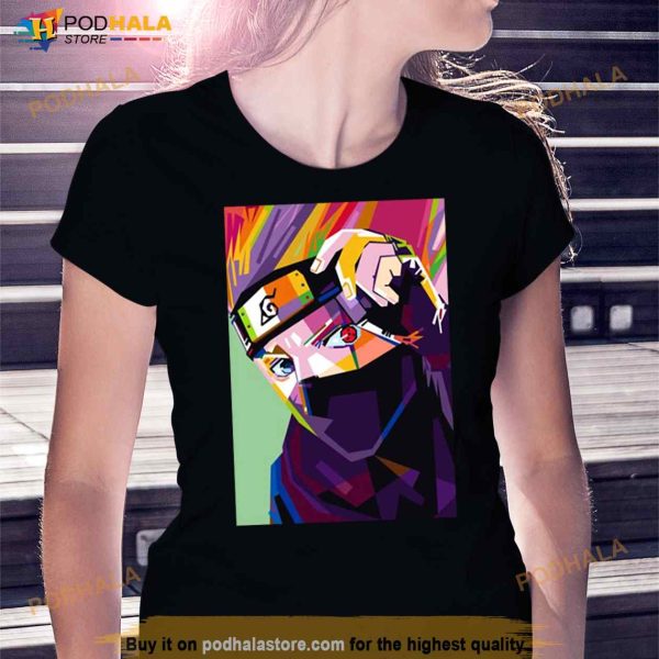 Pop Art Hatake Kakashi Naruto Shippuden Shirt