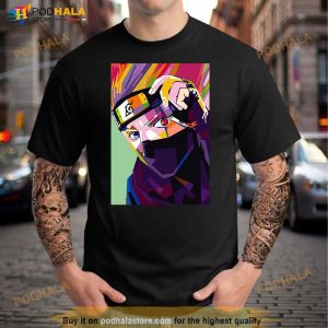 Pop Art Hatake Kakashi Naruto Shippuden Shirt 3