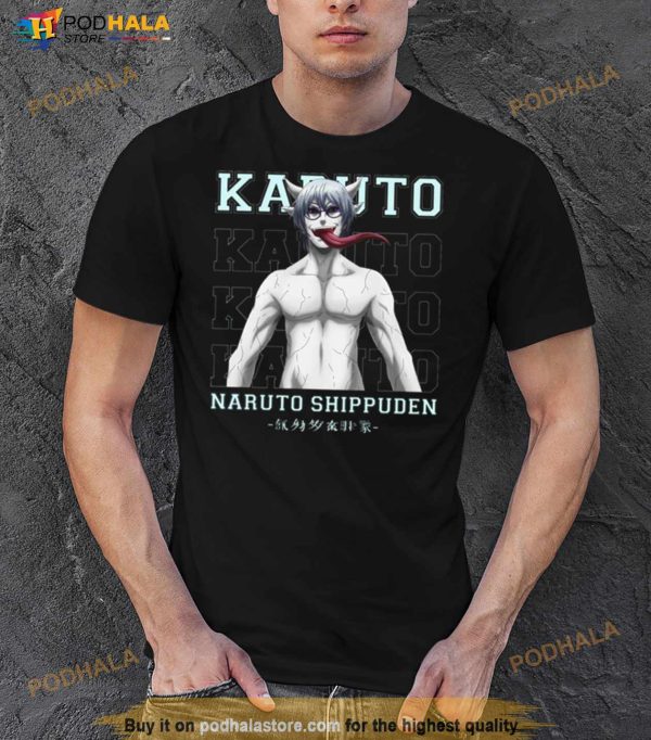 Portrait Of Kabuto Yakushi Naruto Shippuden Shirt