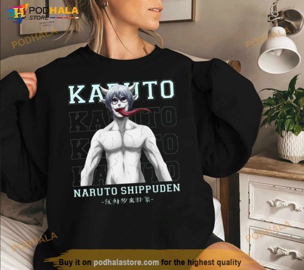 Portrait Of Kabuto Yakushi Naruto Shippuden Shirt