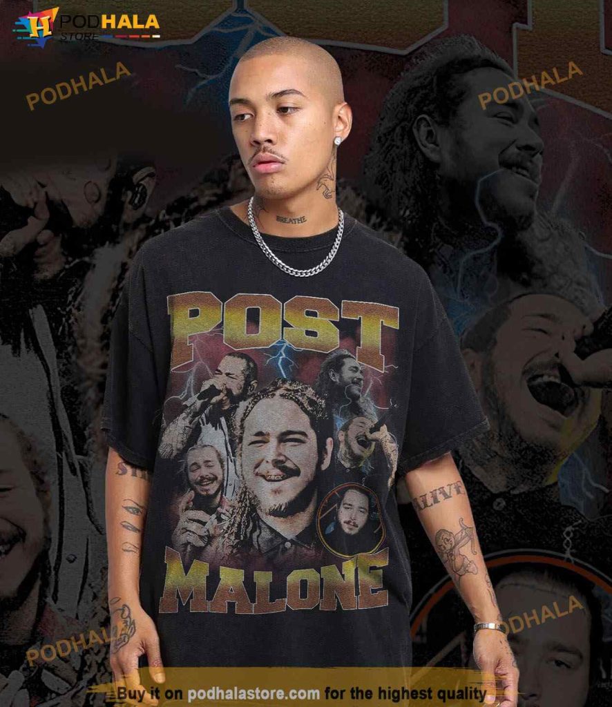 Post Malone Shirt, Post Malone Tour Merch For Fan Podhalastore