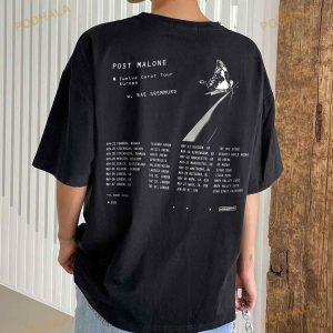 Post Malone Shirt Twelve Carat Tour 2023 Sweatshirt Posty Europe Tour 3