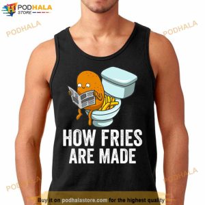 Potato Pooping Fries French Fries Shirt