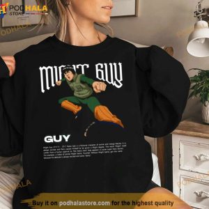 Power Of Might Guy Naruto Shippuden Shirt 3