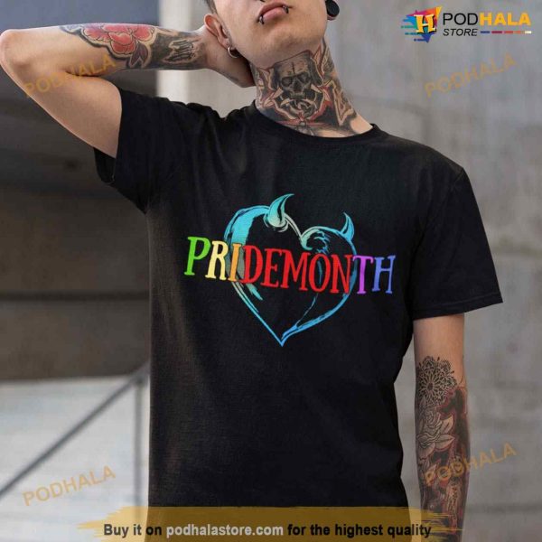 Pride Month Demon Queer Unisex Shirt, LGBTQIA+ Pride Shirt