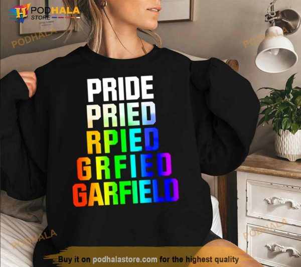 Pride Pried Rpied Grfied Garfield Shirt