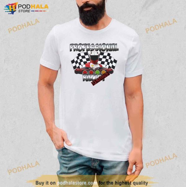 Professional Racing Censored Shirt, Funny Meme T-Shirt