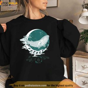 Protect Me Orca Whale Ocean Sea Planet Fish Stars Galaxy Shirt 2