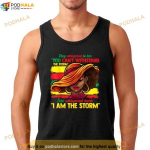 Proud Black African American Ladies Black History Month Shirt