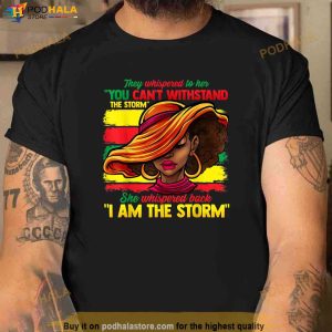 Proud Black African American Ladies Black History Month Shirt 3