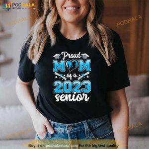 Proud Mom Of A Class 2023 23 Senior Graduate Graduation Gift Shirt 2