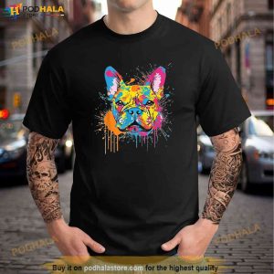Proud To Be A Frenchie Lover Shirt 2