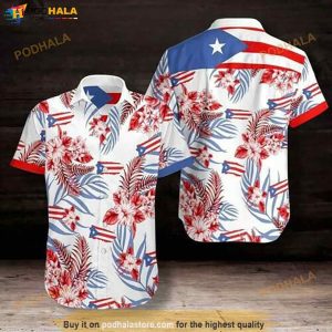 Puerto Rico Funny Hawaiian Shirt, Aloha Shirt