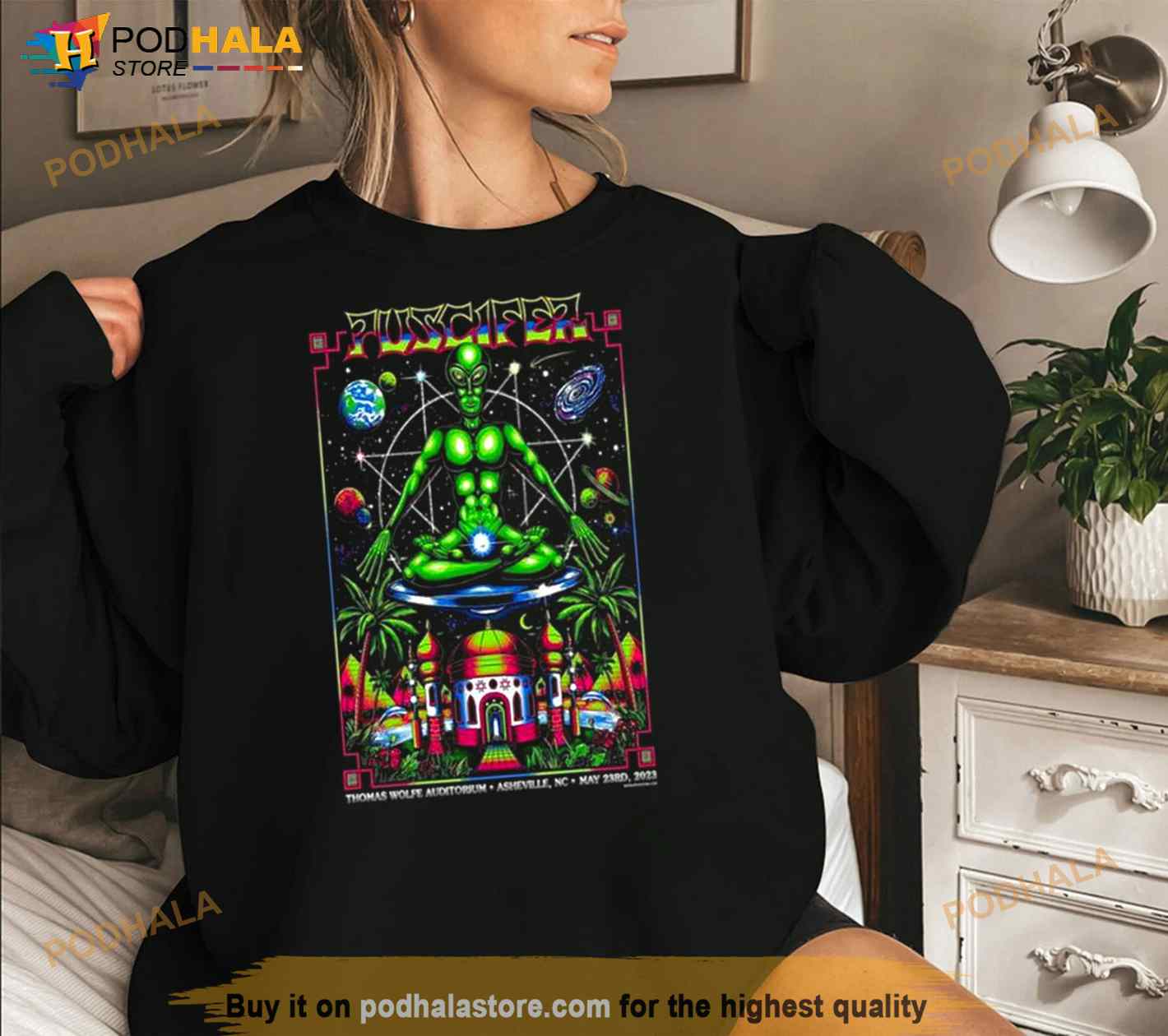 Puscifer May 23, 2023 Harrah’s Cherokee Center Asheville, Asheville, NC Poster Shirt Puscifer May 23, 2023 Harrah’s Cherokee Center Asheville, Asheville, NC Poster Shirt