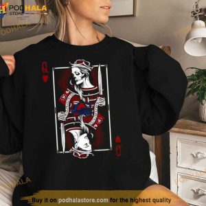 Queen Card Poker Stanley Cup Champions Colorado Avalanche Shirt 2