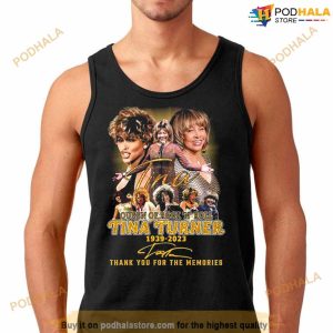 Queen Of Rock 'n' Rock Tina Turner 1939 2023 Thank You For The Memories Siganture Shirt 3