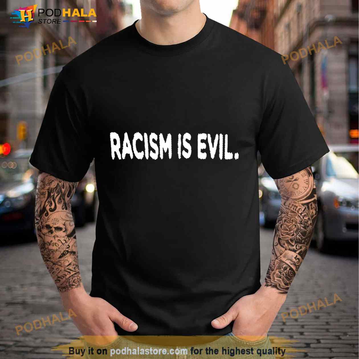 Racism Is Evil Shirt Racism Is Evil Shirt