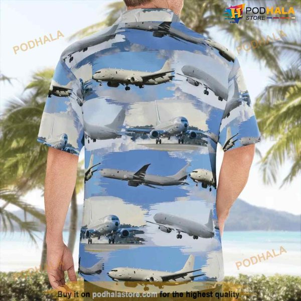 Raf Boeing P-8a Poseidon-mra1 Hawaiian Shirt