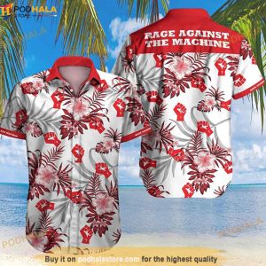 Rage Against The Machine Hawaiian Shirt, Tropical Shirt