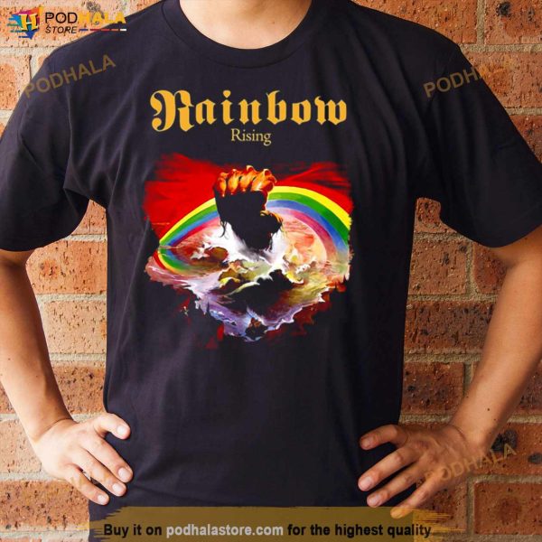 Rainbow Rising Dio Band Shirt