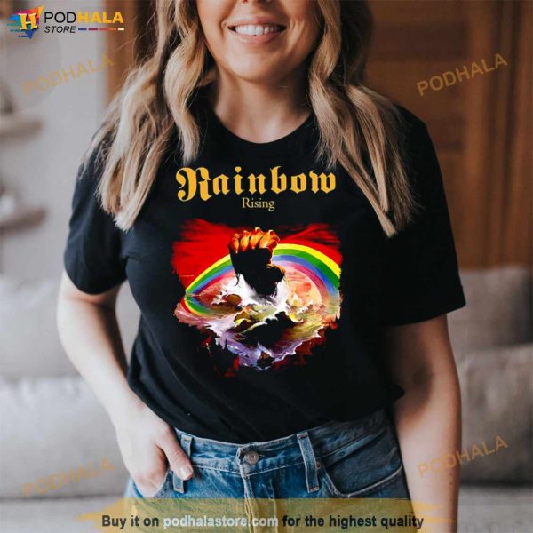 Rainbow Rising Dio Band Shirt