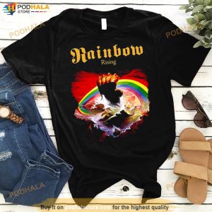 Rainbow Rising Dio Band Shirt 3