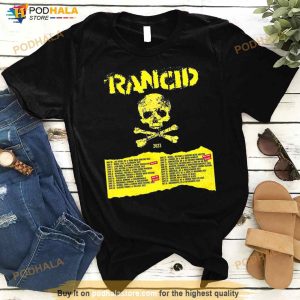 Rancid Shows Start Next Week 2023 World Tour Fan Gifts T Shirt 3