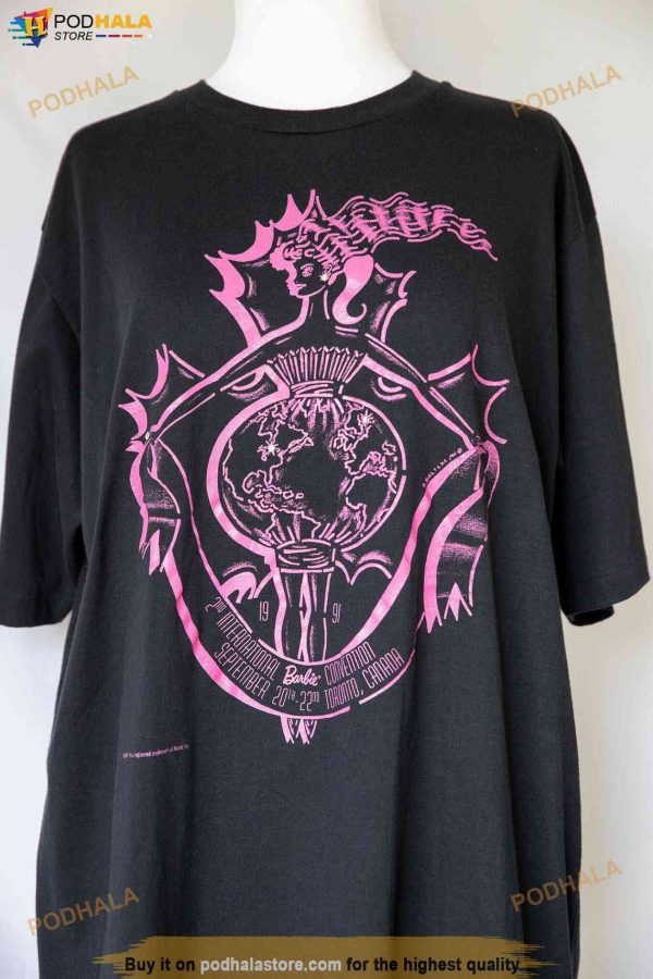 Rare 1991 International Barbie Convention Bedazzled Shirt
