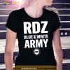 Rdz Blue White Army Shirt