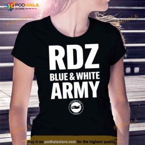 Rdz Blue White Army Shirt