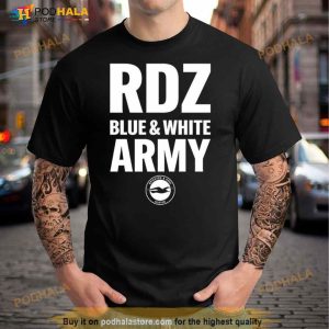 Rdz Blue White Army Shirt 3
