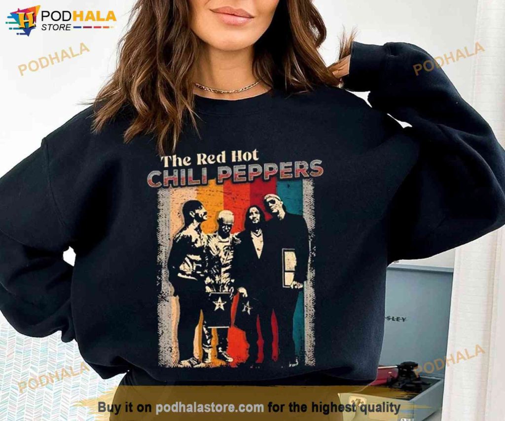 Red Hot Chili Peppers 2023 Tour Merch TShirt, RHCP Rock Music Tour Shirt Bring Your Ideas