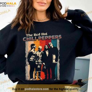 Red Hot Chili Peppers 2023 Tour Merch T shirt Rhcp Rock Music Tour Shirt 2