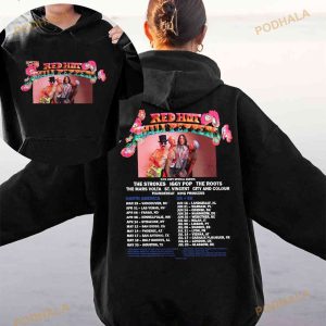 Red Hot Chili Peppers 2023 Tour Shirt Rhcp Merch Gift For Fans 3