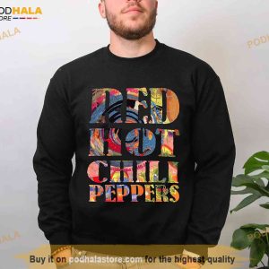 Red Hot Chili Peppers Concert Shirt Rhcp Merch For Rock Band Tour 2