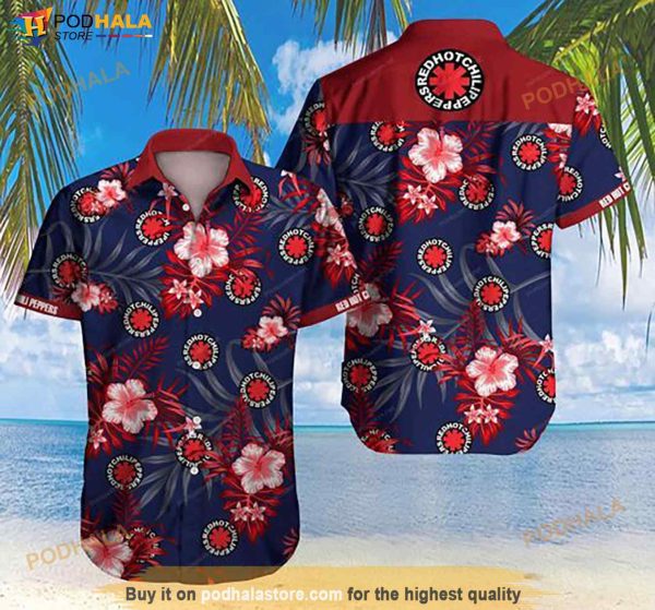 Red Hot Chili Peppers Ii Hawaiian Shirt, Tropical Shirt
