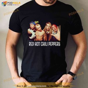Red Hot Chili Peppers Merch Shirt Rhcp Gift For Rock Fans 2