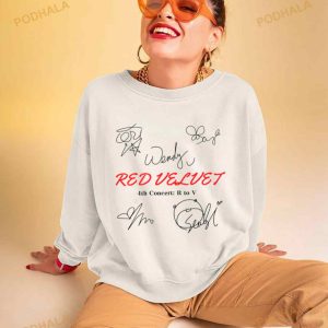 Red Velvet 4th Concert R To V 2023 Tour Shirt 3