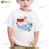 Red White Bluey Youth Shirt, Bluey Bingo 4th Of July Shirt, Independence Day Gift