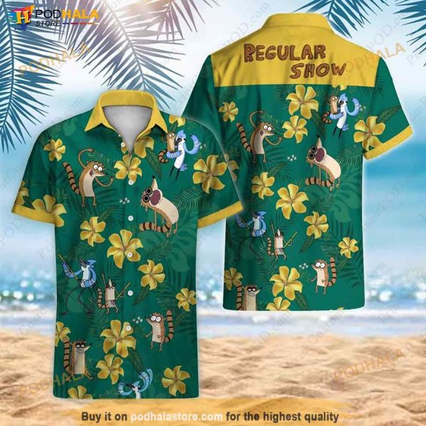 Regular Show Hawaiian Shirt, Tropical Shirt